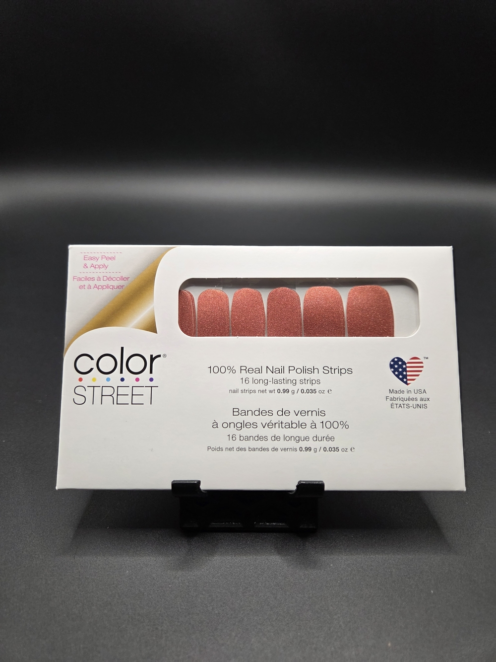 Color Street Nail Polish Strips Brand New Havana Gold
